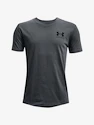 Under Armour  Sportstyle Left Chest SS-GRY Fiúpóló S