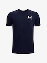 Under Armour  SPORTSTYLE LEFT CHEST SS-NVY Fiúpóló