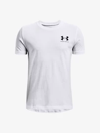 Under Armour SPORTSTYLE LEFT CHEST SS-WHT Fiúpóló