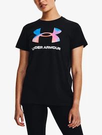 Under Armour SPORTSTYLE LOGO SS-BLK Női póló