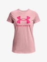 Under Armour  SPORTSTYLE LOGO SS-PNK Női póló