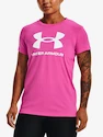 Under Armour  SPORTSTYLE LOGO SS-PNK Női póló XS