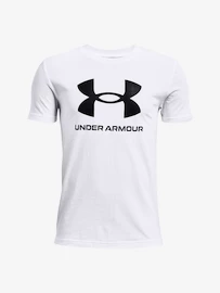 Under Armour Sportstyle Logo SS-WHT Fiúpóló