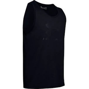 Under Armour  SPORTSTYLE LOGO TANK Black Ujjatlan póló férfiaknak S