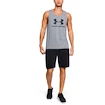 Under Armour  SPORTSTYLE LOGO TANK grey Ujjatlan póló férfiaknak