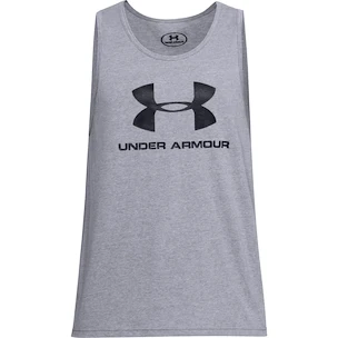 Under Armour  SPORTSTYLE LOGO TANK grey Ujjatlan póló férfiaknak