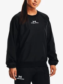 Under Armour Storm Rush Woven Crew-BLK Női melegítőfelső