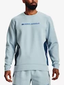 Under Armour  SUMMIT KNIT CREW-BLU Férfi-melegítőfelső