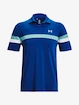 Under Armour  T2G Color Block Polo-BLU Férfipóló