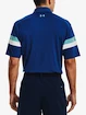 Under Armour  T2G Color Block Polo-BLU Férfipóló