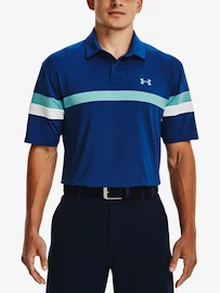 Under Armour T2G Color Block Polo-BLU Férfipóló