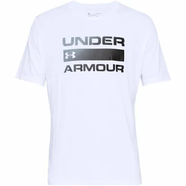 Under Armour TEAM ISSUE WORDMARK SS White Férfipóló