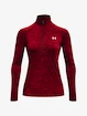 Under Armour  Tech 1/2 Zip - Twist-RED Női melegítőfelső