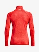 Under Armour  Tech 1/2 Zip - Twist-RED Női melegítőfelső