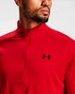 Under Armour  Tech 2.0 1/2 Zip Dark Red Férfipóló