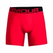 Under Armour  Tech 6in 2 Pack-RED Férfiboxeralsó