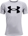 Under Armour  Tech Big Logo SS Grey Fiúpóló XS