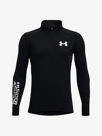 Under Armour Tech BL 1/2 Zip-BLK Fiú-melegítőfelső