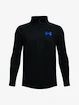 Under Armour  Tech BL 1/2 Zip-BLK Fiú-melegítőfelső M