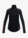 Under Armour  Tech Graphic 1/2 Zip -BLK Lánykapóló L