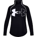 Under Armour  Tech Graphic Logo Half Zip-BLK Lánykapóló M