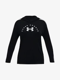 Under Armour Tech Graphic LS Hoodie-BLK Lányka-melegítőfelső