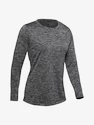 Under Armour  Tech LS Crew Twist-BLK Női póló