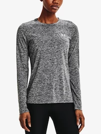 Under Armour Tech LS Crew Twist-BLK Női póló