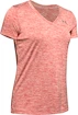 Under Armour  Tech V-Neck Twist Red Női póló