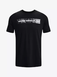 Under Armour UA CAMO CHEST STRIPE SS-BLK Férfipóló