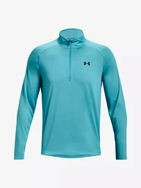 Under Armour UA Tech 2.0 1/2 Zip-BLU Férfipóló