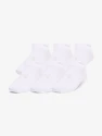 Under Armour  Yth Essential No Show 6pk-WHT  Zokni