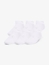 Under Armour Yth Essential No Show 6pk-WHT Zokni