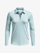 Under Armour  Zinger MicroStripe LSPolo-BLU Női póló