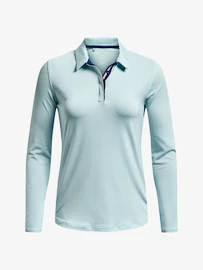 Under Armour Zinger MicroStripe LSPolo-BLU Női póló