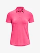 Under Armour  Zinger Short Sleeve Polo-PNK Női póló