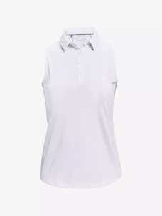 Under Armour  Zinger Sleeveless Polo White Női póló