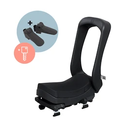 Urban Iki Junior bike seat Bincho Black/Bincho Black Kerékpáros gyerekülés