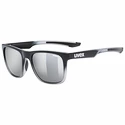 Uvex  LGL 42 Black Transparent/Mirror Silver (2916) Napszemüveg