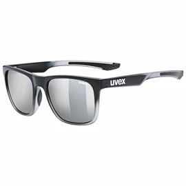 Uvex LGL 42 Black Transparent/Mirror Silver (2916) Napszemüveg