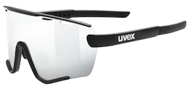 Uvex Sportstyle 236 Set Black Mat/Mirror Silver (Cat. 3) + Clear (Cat. 0) Sportszemüveg