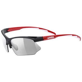 Uvex Sportstyle 802 Vario Black/Red Sportszemüveg