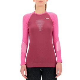 UYN Marathon OW Shirt LS Red Plum Női póló