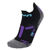 UYN  RUN 2IN SOCKS Black/Violet  Női zokni 35/36