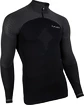 UYN  Running Alpha OW Shirt LS Zip Up black/grey Férfipóló