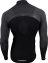 UYN  Running Alpha OW Shirt LS Zip Up black/grey Férfipóló