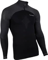 UYN  Running Alpha OW Shirt LS Zip Up black/grey Férfipóló