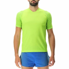 UYN RUNNING EXCELERATION OW AERNET SHIRT lime Férfipóló