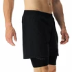 UYN  RUNNING EXCELERATION OW PERFORMANCE 2IN1 SHORT Black Férfirövidnadrág