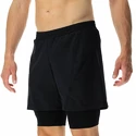 UYN  RUNNING EXCELERATION OW PERFORMANCE 2IN1 SHORT Black Férfirövidnadrág